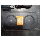 TAMOXI Wireless Charger, 10W Max Dual Charging Pad for iPhone 17/16/15/14/13/12/11/XR/X/8, Airpods 4/3/2/Pro, Samsung Galaxy S25/S24/S23/S22/S21, QC 24W Adapter, Charging Adapter