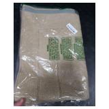 PURRUGS Dirt Trapping Door Mat 24 x 35.5, Non-Slip/Skid Machine Washable Entryway Rug, Dog Doormat, Super Absorbent Welcome Mat for Muddy Wet Shoes and Paws, Beige