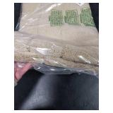 PURRUGS Dirt Trapping Door Mat 24 x 35.5, Non-Slip/Skid Machine Washable Entryway Rug, Dog Doormat, Super Absorbent Welcome Mat for Muddy Wet Shoes and Paws, Beige