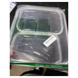 AOBOPLE Clear Hard Shell Zipper Case,3PCS M+L+XL(13.78x11.8+9.8x7.87+8.66x6.1) Large Toy Storage Bags,Plastic Transparent Hard Zipper Case Travel Waterproof Organizer Bags for Puzzles,Cosmetics