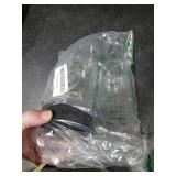 Ninja Blender Replacement Parts Compatible with BL770 BL660 BL663 BL663CO BL665Q BL740, 2 Pack Single Serve Ninja Blender 16oz Cups with Sip & Seal Lids &6 Fins Ninja Blender Blade Assembly *1 lid