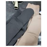 Caprilite 2 Pairs Women Fleece Lined Tights-Fake Translucent Leggings High Waist Pantyhose Sheer Thick Warm Tights For Women