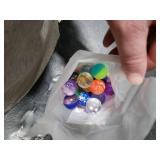 JOYIN 24 PCS Multistyle Bouncy Balls, 6 Styles 32mm Assorted Bouncy Balls Bulk with Storage Bag, Bounce Toys for Kids Party Favors Birthdays Gifts Goodie Bags Stuffers Carnival Prizes