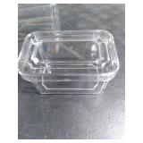 Luckore 10 Pack Clear Fridge Organizer, Stackable Refrigerator Organizer Bins with Lids, Fridge Storage Containers for Kitchen, Food, Cabinets, Fruits, Vegetables, Cereals