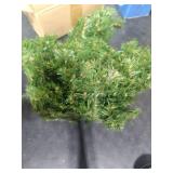 Prelit 50 LED - 9 Ft by 10 Inch Christmas Garland with Lights 12 Modes Timer, Thick 270 Realistic Tips 110 Berries 10 Pine Cone Warm White & Multicolored Lights Xmas Garland for Mantle Stairs Outdoor