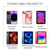 Car Carplay Cable for iPhone 17 15 16 /Air/ Pro Max, USB A to USB C for Carplay for iPhone USB Cord, Car Charger for IPhone 17 Air Charging Cable, iPad Pro, iPad Air 5th, Mini 6th Gen Car Charger Cord