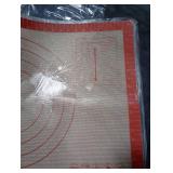 Silicone Baking Mat with Measurements, Extra Large 0.7mm 24 x 16 Pastry Dough Sheet, Pie Crust Rolling sourdough tools Supplies for Making Pizza, Pie, Christmas Cookies, Bread, Non Stick