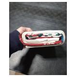 Artscope Christmas Tree Snowman Throw Pillow Covers 18x18 Inch Set of 4, Let It Snow Holly Jolly Winter Hoilday Christmas Decoration Pillow Cases for Home Sofa Couch Decor-Red