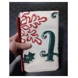 Artscope Christmas Tree Snowman Throw Pillow Covers 18x18 Inch Set of 4, Let It Snow Holly Jolly Winter Hoilday Christmas Decoration Pillow Cases for Home Sofa Couch Decor-Red