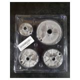 CADUFUELLY 8 PCS Cooker Hat Set Stove Lid Upgraded Oven Gas Hob Burner Crown Flame Cap Gas Burner Flame Cap for Gas Stove Burners 2.17/2.91/3.94 Inch