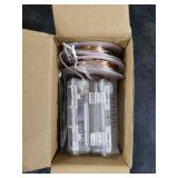 JMEXSUSS 2 Pack Fairy Lights Battery Operated with Remote, Total 200 LED 66ft Battery Powered Christmas Lights, 8 Modes Twinkle String Lights for Bedroom, Indoor Christmas Tree Decor, Warm White