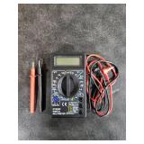 DT-830D Digital Multimeter with Buzzer Square Wave Output Voltage Ampere Ohm Tester Probe DC AC LCD Overload Protection