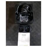 Wireless Headphones for TV Watching, TV Headphones with Transmitter Charging Base, Bluetooth V5.3, No Lip-Sync Delay, Clear Voice, Plug & Play, Comfortable Over-Ear for Seniors, Gifts for Elderly