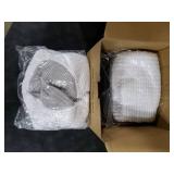 Teletrogy Shoe Washing Bag for Washing Machine, Fluffy Fibers Keep 360° Wrap-around Cleaning, Adjustable Shoe Trees, Durable Hidden Zipper Reusable Laundry Bag for Sneaker Gym Shoes White