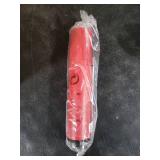 COKUNST Electric Wine Opener, Reusable Cordless Wine Bottle Corkscrew with Foil Cutter, Battery Operated Wine Openers for Wedding Kitchen Party Home Red