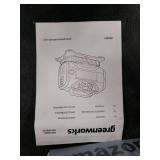 Greenworks 24V Cordless Tire Inflator, 160 PSI Portable Air Compressor, 2 Power Sources, Auto Shut Off, for Car, Bicycle, Motorcycle, Air Boat, Inflatables With 2.0 Ah Battery & 2A Charger