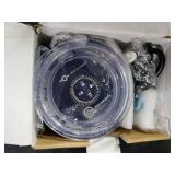 Electric Milk Frother, 4-in-1 Milk Steamer and Frother, 8.1oz/240ml Automatic Warm and Cold Foam Maker, Auto Shut-Off Frother for Coffee, Latte, Cappuccino, Macchiato(Black)