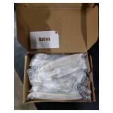 Haliwu MultiPack Gold Cabinet Pulls, 3 inch Brushed Brass Kitchen Handles Square Dresser Drawer Hardware