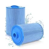 PACETAP Spa Filter Replacement for Pleatco PWW50P3, Unicel 6CH-940, Filbur FC-0359, Waterways 817-0050, 1 Pack 1 1/2 Coarse Thread Spa Hot Tub Filter for Waterway Vita Aber, Viking (Premium Blue) ONLY
