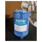 PACETAP Spa Filter Replacement for Pleatco PWW50P3, Unicel 6CH-940, Filbur FC-0359, Waterways 817-0050, 1 Pack 1 1/2 Coarse Thread Spa Hot Tub Filter for Waterway Vita Aber, Viking (Premium Blue) ONLY