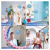 PRO STASH 2025 Upgraded Flying Orb Ball Toy with LED Lights, Cosmic Boomerang Hover Orb Ball for Kids & Adults, for Indoor/Outdoor Fun Cool Holiday Magic Toy (Blue)