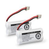 Kruta BT162342 BT262342 Cordless Phone Batteries Compatible with BT183342 BT283342 BT166342 BT266342 VTech CS6114 CS6419 CS6719 at&T EL52300 CL80111 Handset Telephone (Pack of 2)