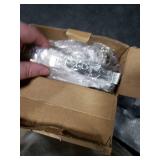 Stocking Holders for Mantle, Set of 5 Christmas Stocking Holders for Fireplace, Stocking Hangers for Mantel, Snowflake Reindeer Tree Santa Stocking Hooks for Christmas Mantel Decoration, Silver