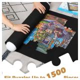 Lavievert Jigsaw Puzzle Mat Roll Up, Portable Puzzle Board Puzzle Storage Puzzle Saver, Environmental Friendly Material, Store Jigsaw Puzzles Up to 1500 Pieces