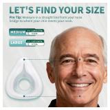 2 Packs Replacement Cushion for AirFit F20 Large, Full Face CPAP Mask Cushion for ResMed AirFit F20 (Large)