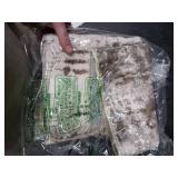 UERMEI 2x3 Entryway Area Rug: Washable Neutral Modern Abstract Small Rug - Non-Slip Low Pile Throw Indoor Carpet for Entrance Kitchen Front Door Mat Bathroom Entry Kids Room - Brown/Grey/Beige