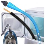 Sealegend 2 Pieces Dryer Vent Cleaner Kit and Dryer Lint Brush Vacuum Hose Attachment Brush Lint Remover Power Washer and Dryer Vent Vacuum Hose Replacement Parts