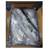 8 Pack L14 x H 10 Black Heavy Duty Shelf Brackets with Screws Metal Shelf Brackets Shelf Support Angle Brackets for Shelves L Brackets Heavy Duty Floating Shelf