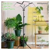 2024 LBW Grow Lights for Indoor Plants with Stand, 642 LEDs Full Spectrum Standing Plant Light, Tall Floor Plant Lamp with 3/6/12H Timer, 6 Brightness, 3 Modes, 63  Adjustable Tripod