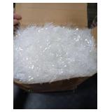 Hotop 252 ft Christmas Garland for Christmas Decorations Non Lit Soft Green Garland for Outdoor or Indoor Use Artificial Plastic Greenery Holiday Garden Wedding Party Decoration (White)