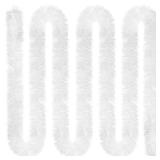 Hotop 252 ft Christmas Garland for Christmas Decorations Non Lit Soft Green Garland for Outdoor or Indoor Use Artificial Plastic Greenery Holiday Garden Wedding Party Decoration (White)