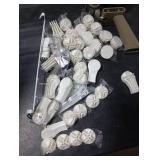 Stackable Closet Organizers and Storage 6 Cube Storage Organizer Closet Organizer for Bathroom Closet Storage for Wardrobe