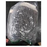 Volcanics Set of 4 Neutral Grey Corduroy Decorative Couch Throw Pillow Covers 18x18 Inch, Western Modern Farmhouse Striped Cushion Cases, Soft Boho Square Accent Pillow Covers for Home Sofa