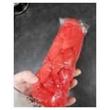 10FT Red Cheesecloth Table Runner 120 Inch Rustic Boho Gauze Cheese Cloth Table Runner for Wedding Baby Shower Bridal Shower Birthday Party Home Decorations