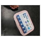 Pink Bento Lunch Box with Utensils