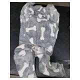 COCHPR Dog Fleece Pajamas - Large Size