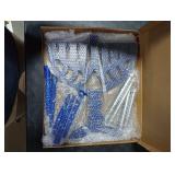 Bokon Electric Hanukkah Menorah Wooden Menorah Candleholder with 9 Branch LED Chanukah Candle Battery Powered Flameless Chanukah Candles Light up for Hanukkah