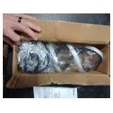 Modern Led Pendant Light Fixture, 15W Black Spiral Led Chandelier Hanging Lamp, 4500K Daylight White Pendant Lamp, Adjustable Height Pendant Light for Kitchen Dining Room Bedroom Kitchen Island Cafe