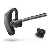 Conambo 2025 Upgraded K18 Bluetooth Headset V5.1 Wireless Headset with Dual Mic Noise Canceling& Mute, 16Hrs Talk time Single Ear Bluetooth Earpiece for iPhone Android Cell Phone Trucker Office Work