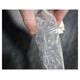 Queekay 30 Pieces Clear Adhesive Wall Hooks for Hanging, Transparent Reusable Seamless Hooks Small Acrylic Sticky Hangers with Non Marking Sticker for Kitchen Bathroom Bedroom Office