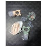 4 Pack Stylish Anti-Drop Baby Fruit Feeder & Breastmilk Popsicle Molds for Teething with Lids, The Perfect Food Feeder, Teether Pacifier, Easy-to-Clean Silicone Feeder Teethers, Extra Silicone Clips