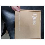 Qure Skincare Bathroom Sink Filter Water Faucet for Skin, Reduces 99% Chlorine and Heavy Metals, Skin Hydration in 4 Weeks, Reduces Build-Up, Balances pH, Softer Skin & Hair - White