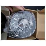 Flexible Race Car Track 15 Ft Starter Set with Suction Cups Compatible with Diecast 1/64th Car for Ages 3 & Up Classic Blue and Red Double Track Long Rolls Up Portable (Gray)