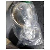 1 1/2 p trap, 201 stainless under sink plumbing kit, odor proofunder sink pipe replacement kit, suitable for bathrooms/kitchens (style-23in)