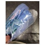 Hysunland Shower Wrap with Straps Plus Size 2X, Navy Blue Plus Size Around Wrap Towel for Wedding Bridal Party