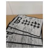 Dining Room Table Decorative Autumn Harvest Table Mats Machine Washable Cloth Place Mats